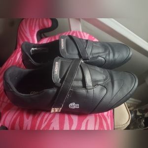 Women's Lacoste black & pink shoes
